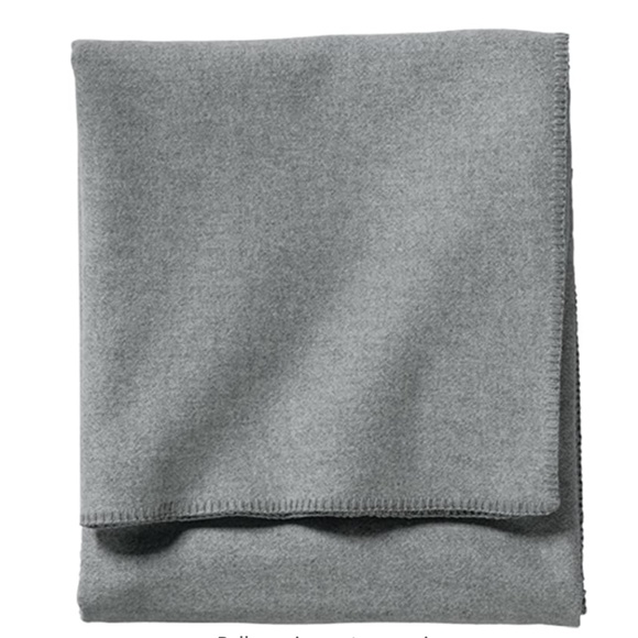 Pendleton Bedding Nwot Pendleton Ecowise Wool Blanket King Grey Heather Poshmark